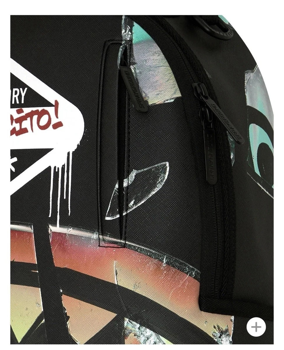 🔥🔥 SPRAYGROUND JON Z BURNED DISC BACKPACK new backpack
