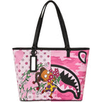 🔥🔥Sprayground Rugrats Susie Flowers Tote Bag New Pink Large Shoulder TravelBag