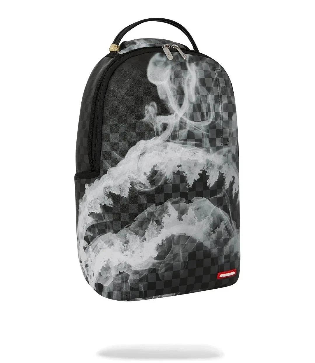 🔥Sprayground Daydream Smoke Check Backpack New Black Bookbag Large School Bag