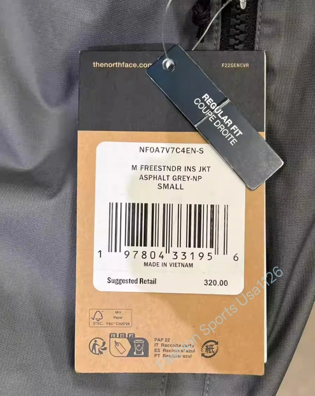 The North Face DryVent Jacket TNF Windproof, Waterproof NF0A7V7C4EN $ 320 🔥