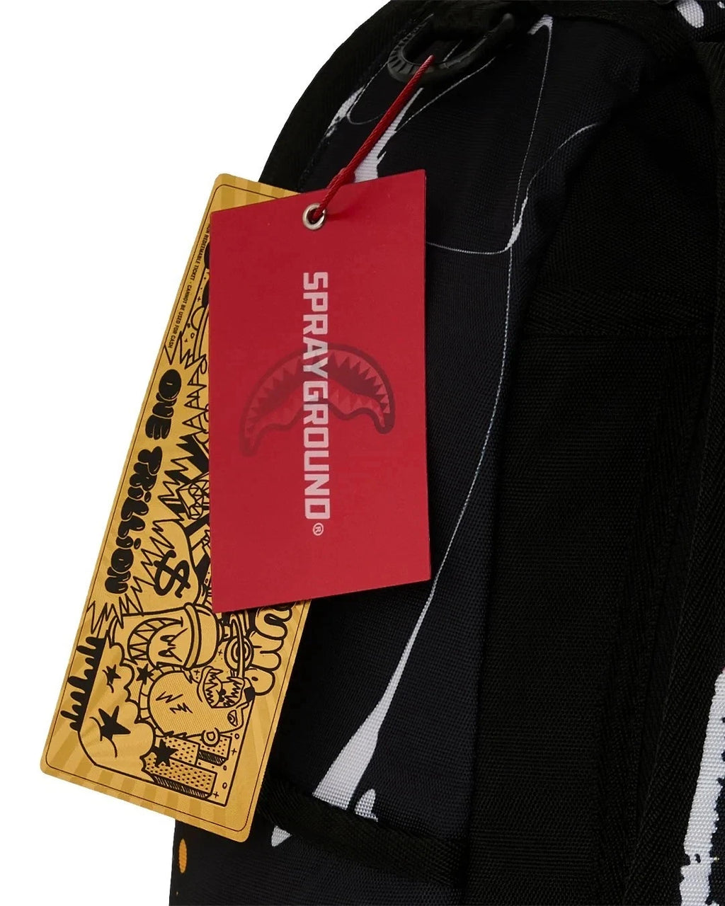 🔥🔥Sprayground Naruto BACK TO ATTACK BackpackNew Black Bookbag Large School Bag