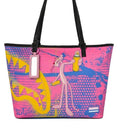🔥🔥 Sprayground Pink Panther ART HEIST ToteNew Black Travel Large Shoulder Bag