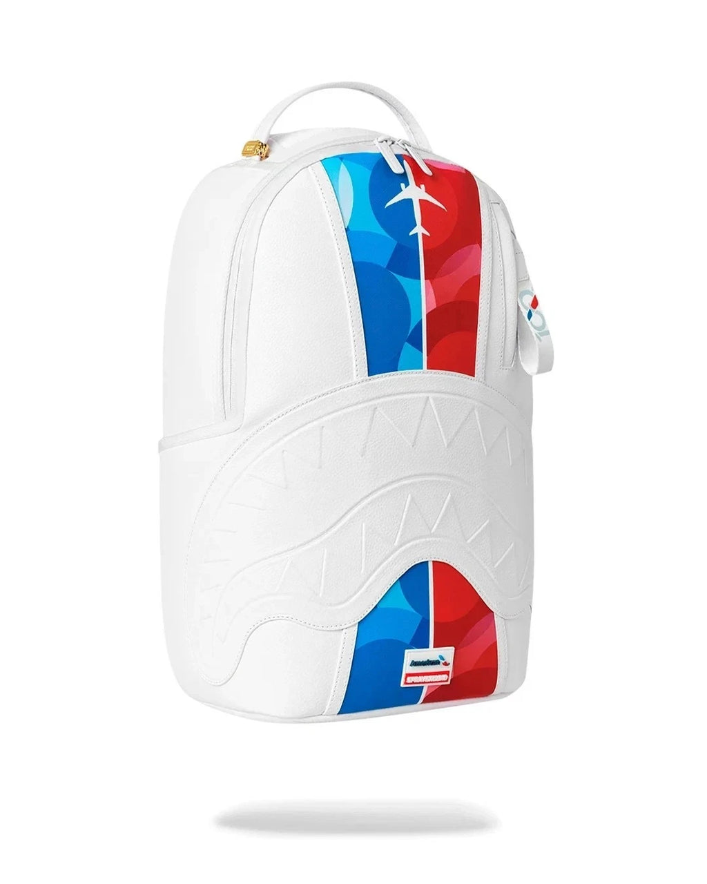 🔥🔥 Sprayground American MAXIMUM ALTITUD Backpack New White Bookbag