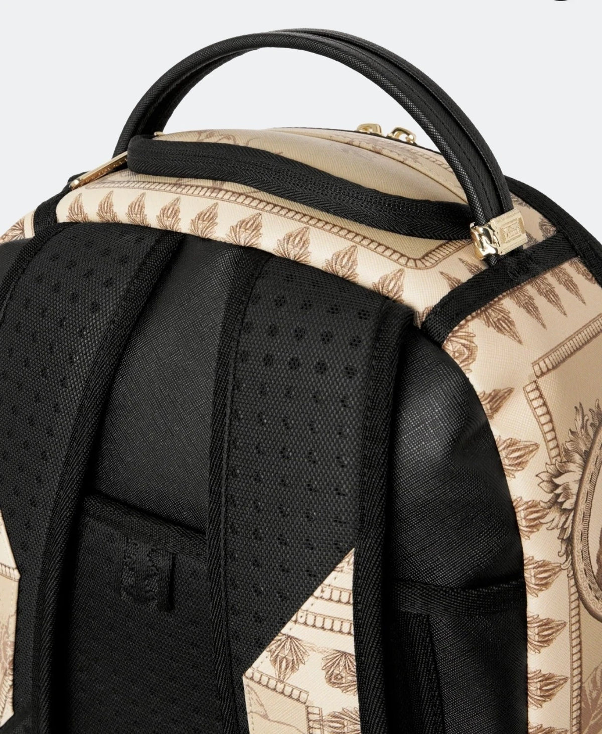 🔥🔥 Sprayground THAT OLD MONEY Backpack New Black Large Bookbag