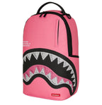 🔥🔥Sprayground pink backpack SHARK CENTRAL EMBROIDERED EFFECT BACKPACK