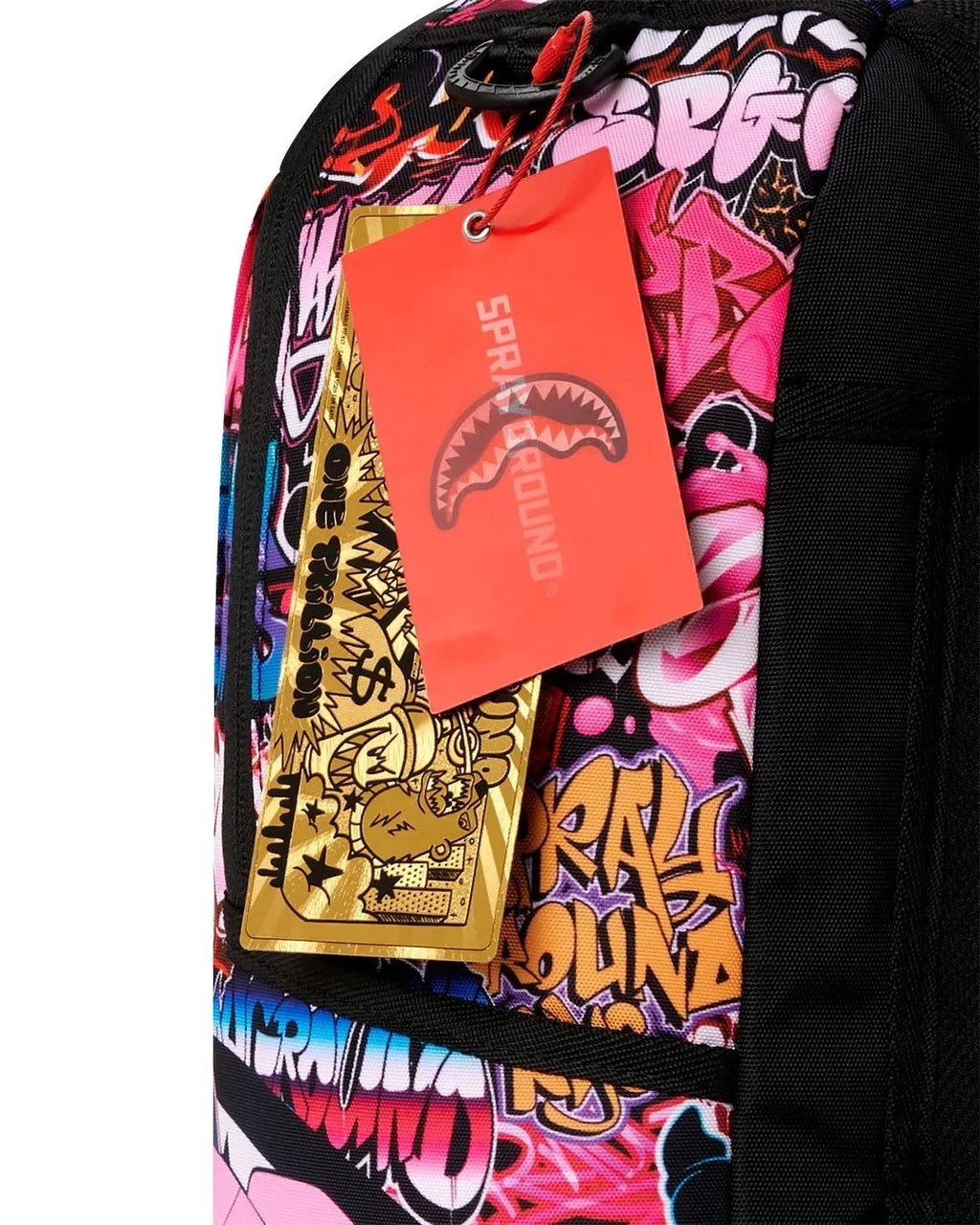 🔥🔥 Sprayground Kitty Cash Whatever Backpack New Black Bookbag Large School Bag