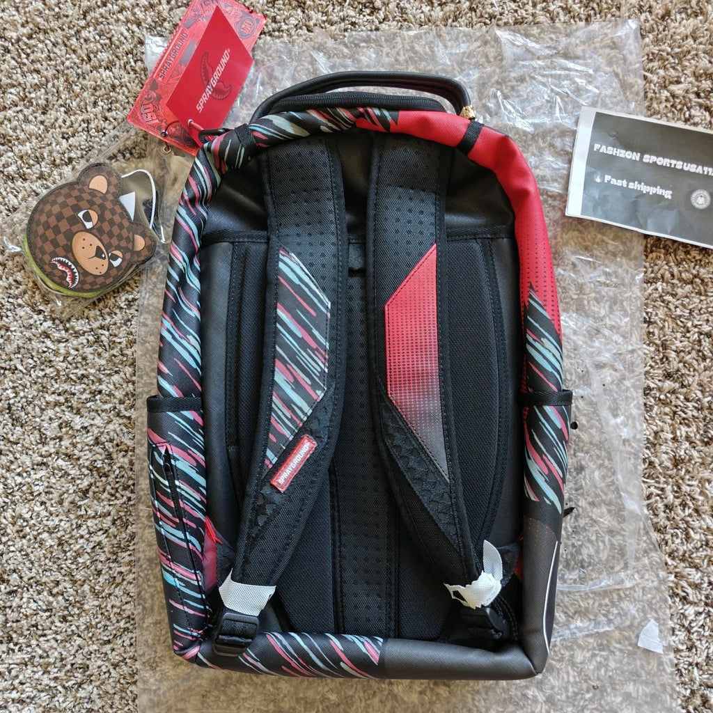 🔥100% Authentic SpraygroundHyper Driven Eyes Patch Backpack New Large Bookbag