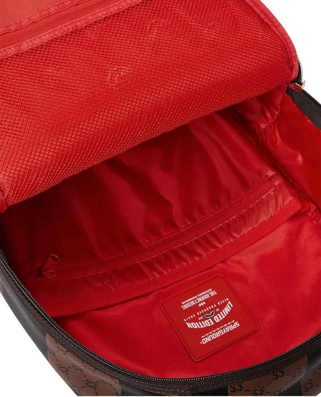 🔥🔥 Sprayground That Big Check Backpack New Black Bookbag Travel Bag School