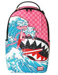 Sprayground Street Art Creative Backpack🔥New Black Bookbag Large School Bag