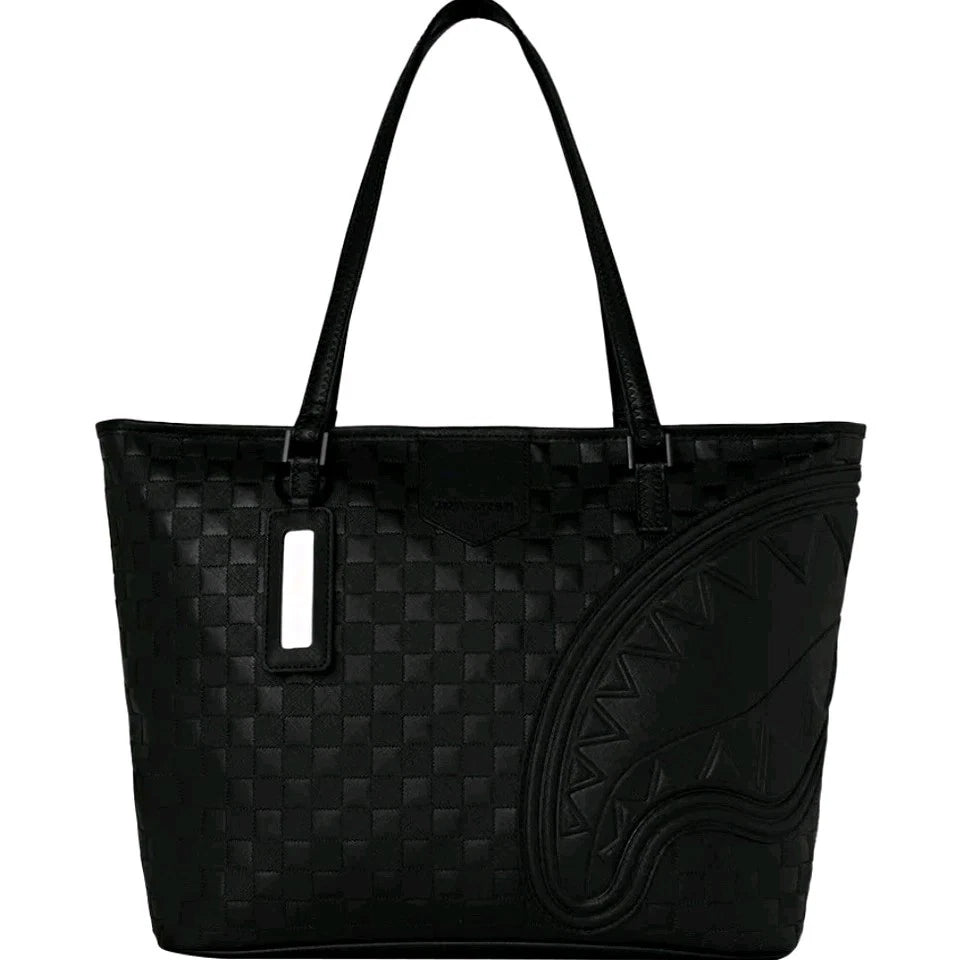 🔥🔥 SPRAYGROUND THE GHOST MAISON TOTE BLACK ON BLACK LIMITED EDITION