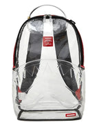 🔥🔥 FULLY CLEAR EMBOSSED BOSS BACKPACK 💥💥💥