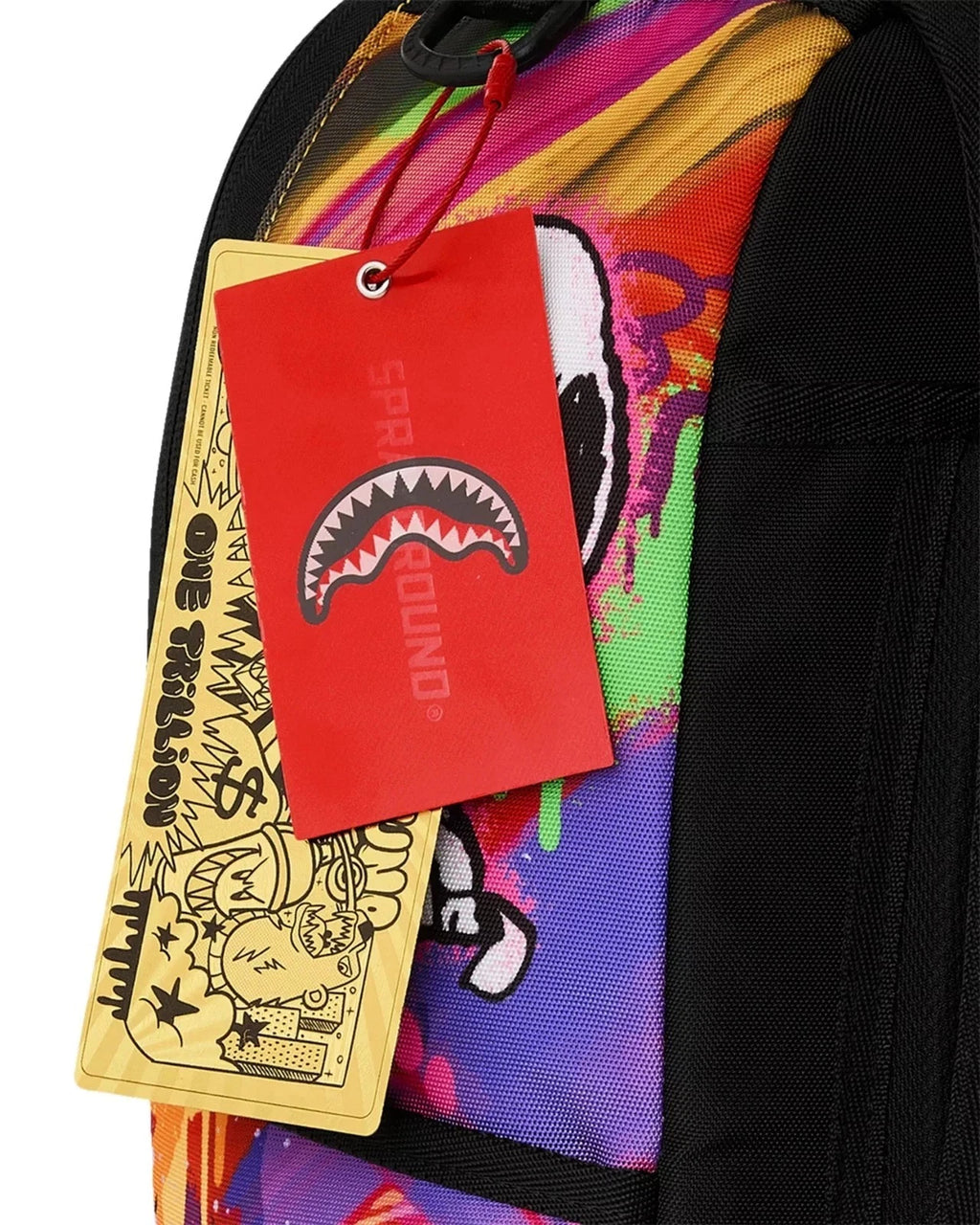 🔥🔥 Sprayground x Snoopy Street Art Backpack New Black Bookbag Large 💥💥