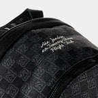 🔥🔥 Jordan Air Monogram Backpack 20L New Black Bookbag School Bag MA9155-023 🔥