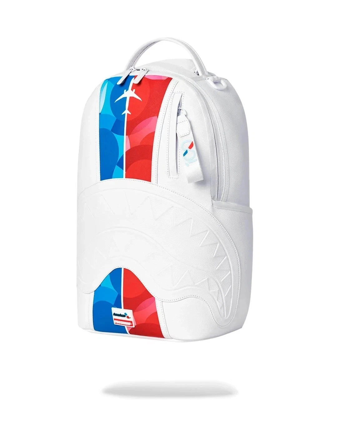 🔥🔥 Sprayground American MAXIMUM ALTITUD Backpack New White Bookbag