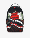 🔥🔥 Sprayground Diablo O Sleep Party Backpack Unisex Black Shoulder
