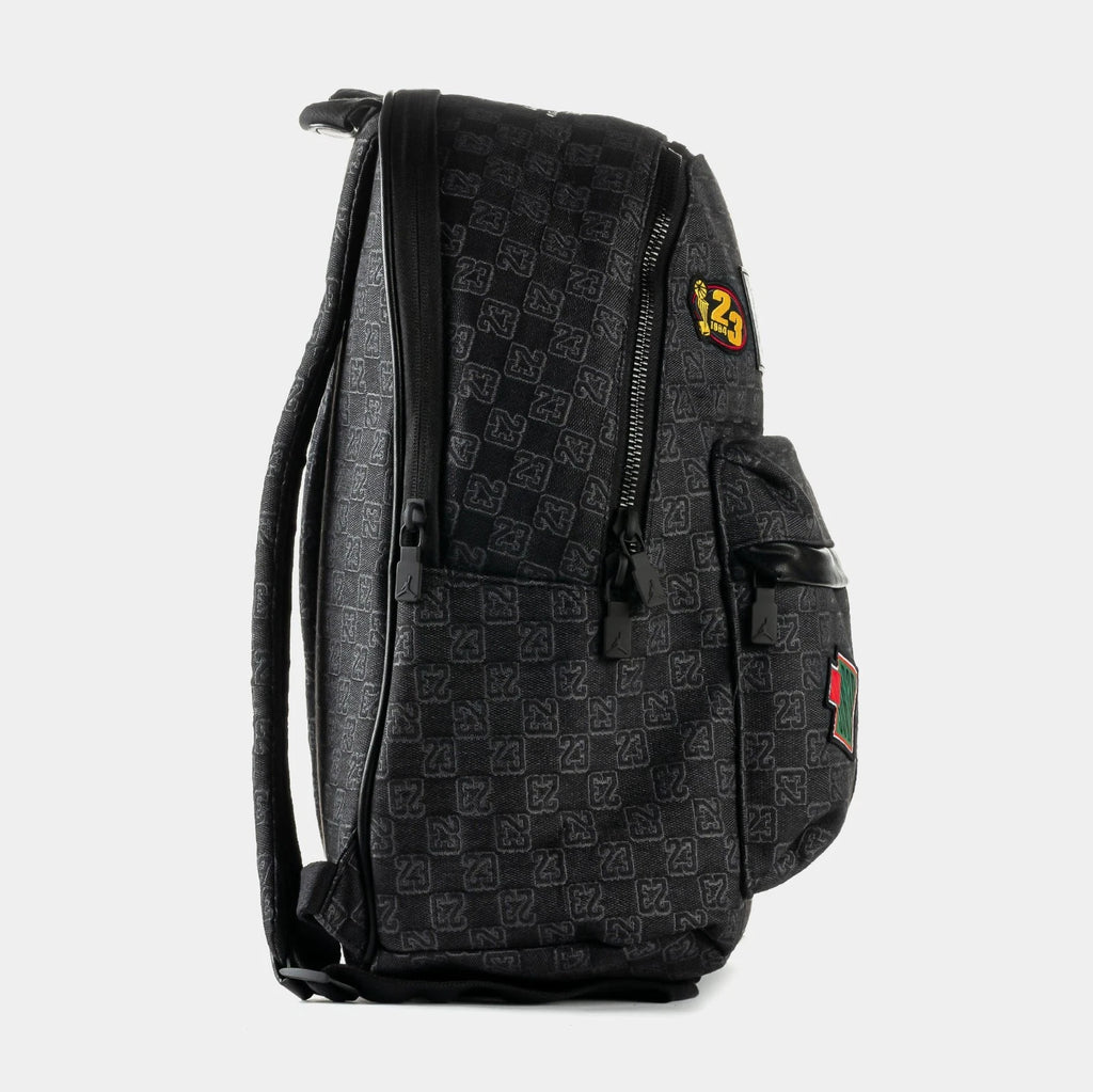 🔥🔥 Jordan Air Monogram Backpack 20L New Black Bookbag School Bag MA9155-023 🔥