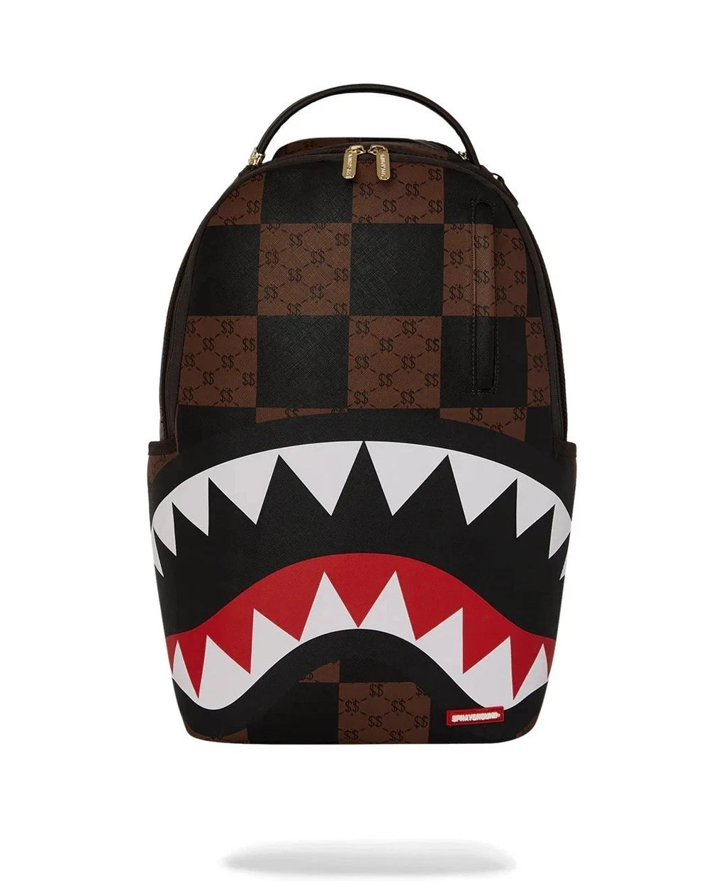 🔥🔥 Sprayground That Big Check Backpack New Black Bookbag Travel Bag School