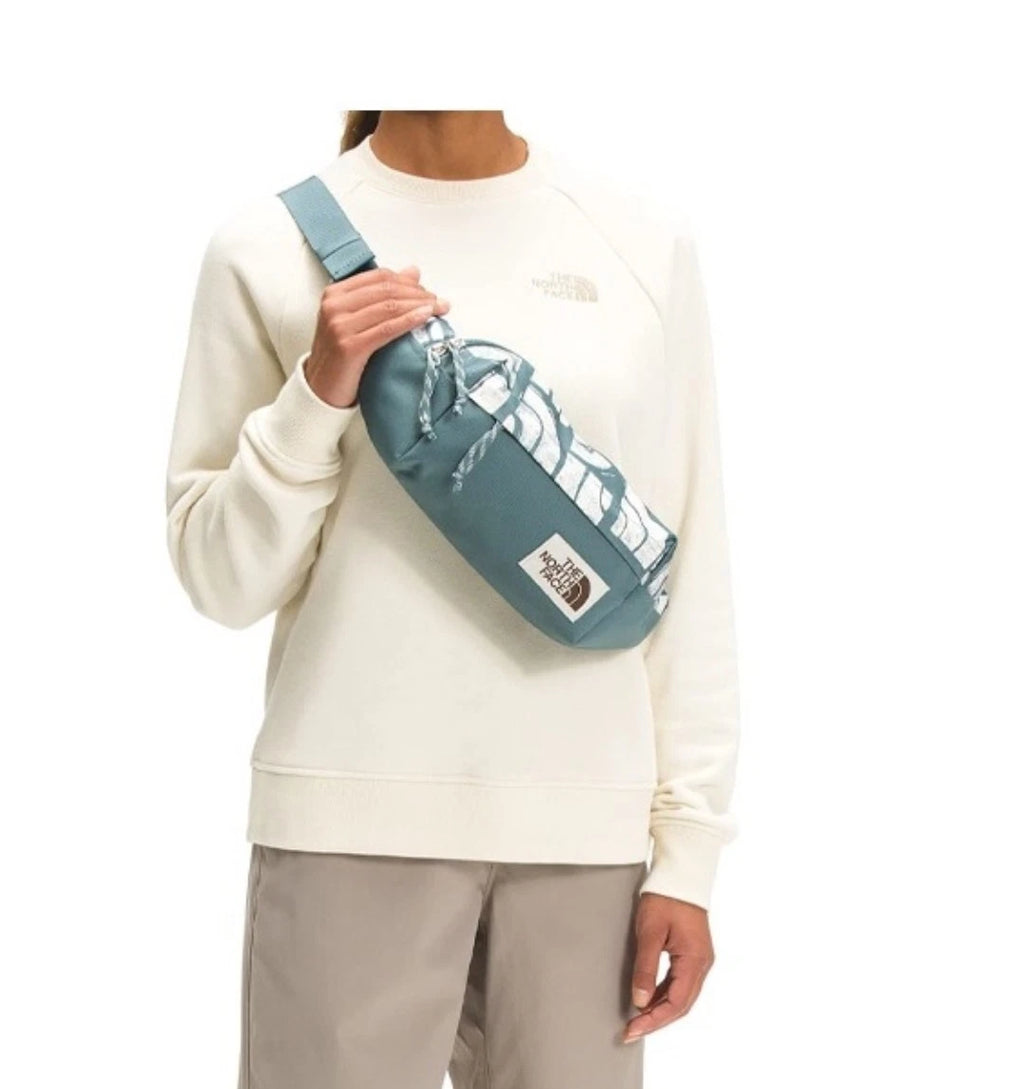 North Face Lumbar Waist Pack Side Strap Bag Blue NF0A3KY661E-OS