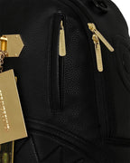 Sprayground GOLDEN RESERVE Backpack🔥New Black Bookbag School Travel Bag