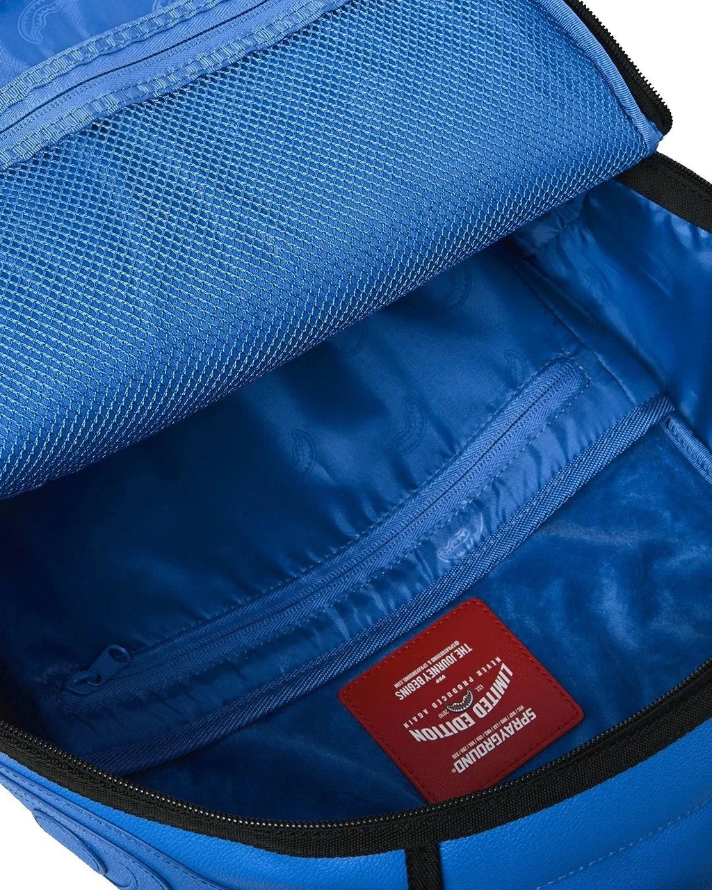 Sprayground Midnight Voyage Blue Shark Backpack🔥New Black Bookbag School Bag