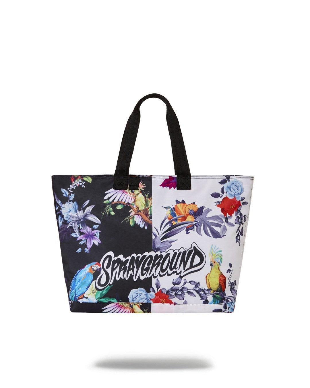 Sprayground Shadow Flight Beach Tote Bag Sharkmouth Print Tote New